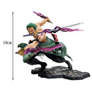 One Piece Roronoa Zoro Three Sword Style 10cm GK Anime Action Figure