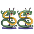 Dragon Ball Z Shenron PVC Figure with Son Goku Anime Collectible Statue