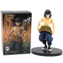 Demon Slayer Tanjiro Zenitsu Nezuko PVC Warrior Anime Action Figure Model