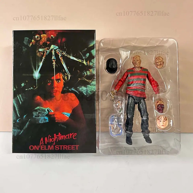 NECA Nightmare on Elm Street 3 Freddy Krueger Horror Action Figure 18cm