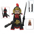 Ancient Chinese Hero Yue Fei Armor Soldier Building Block Figure Toy Gift