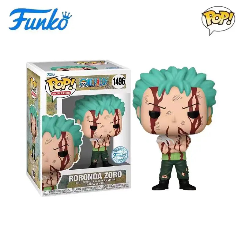 Funko Pop One Piece Roronoa Zoro 1496 Anime Action Figure Collectible