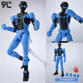 9L3D Printed Invincible 2.0 Superheroes Multi Jointed Action Figure Model
