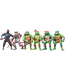 TMNT Ninja Turtles 4 Piece Action Figure Set Limited Edition Collectible Gift