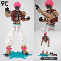 Demon Slayer Akaza Tanjiro 13-Point Movable Action Figure for Anime Fans