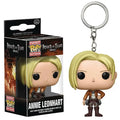 Attack on Titan Levi Eren Annie Pocket Pop Funko Keychain Set