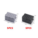 WW2 Army Soldiers Abandoned House Building Blocks DIY Battle Set