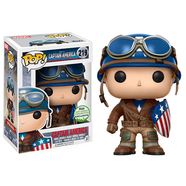 Funko Pop Captain American With Bobble Head Limited