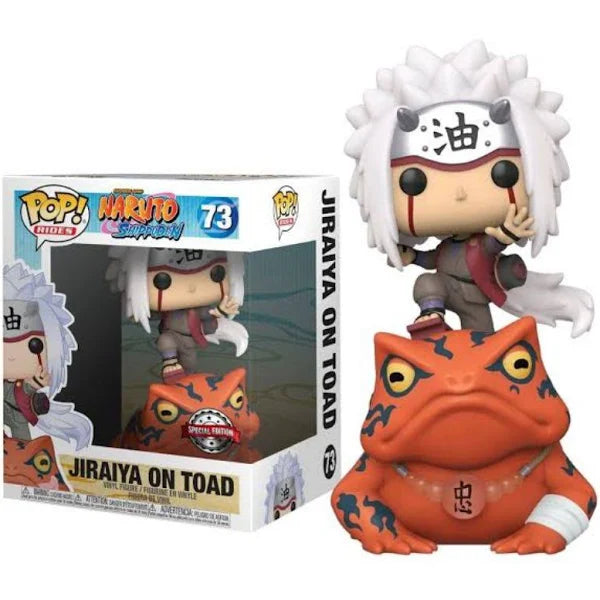 Funko Pop Jiraiya on Toad Naruto Shippuden